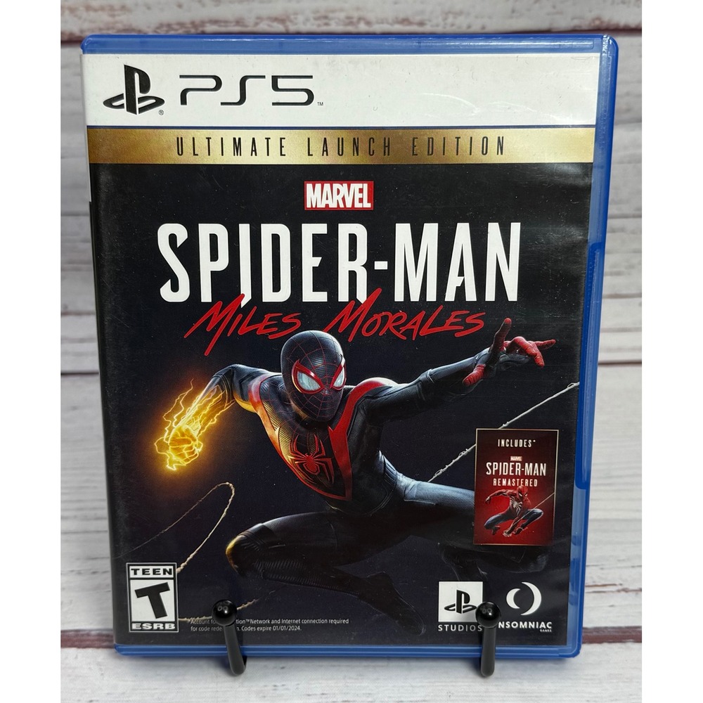 Marvel Spider-Man Miles Morales Ultimate Launch Edition Sony PlayStation 5 PS5